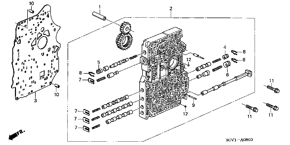 ATM08 AT MAIN VALVE BODY