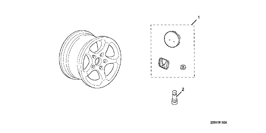 XEX30 ALUMINUM WHEEL (16)