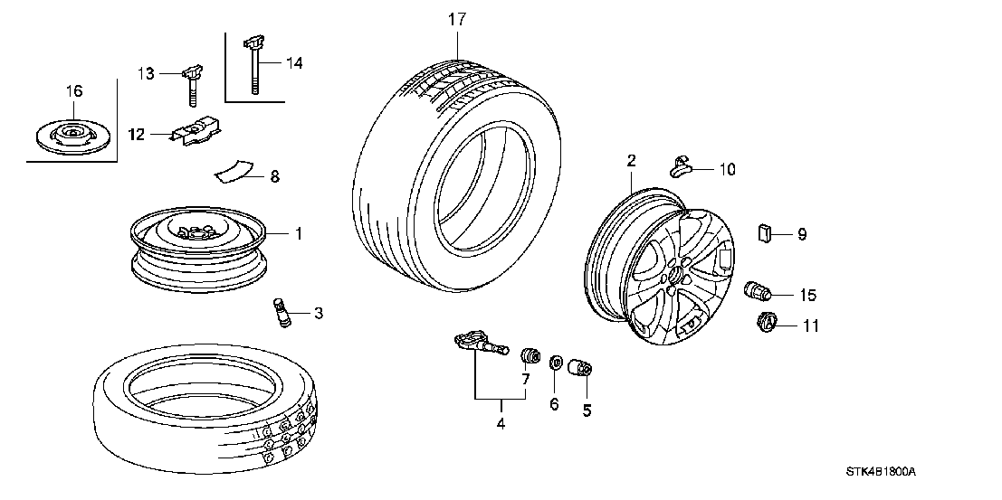 B 18 Колесный диск (KA)