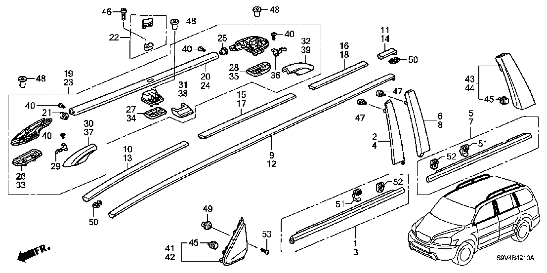 B 4210 MOLDING