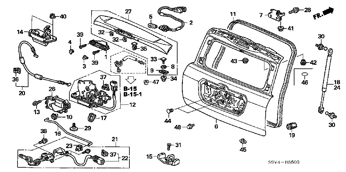 B 55 TAILGATE