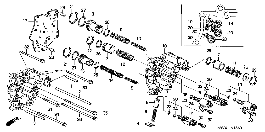 ATM1830 AT ACCUMULATOR BODY ('06-)