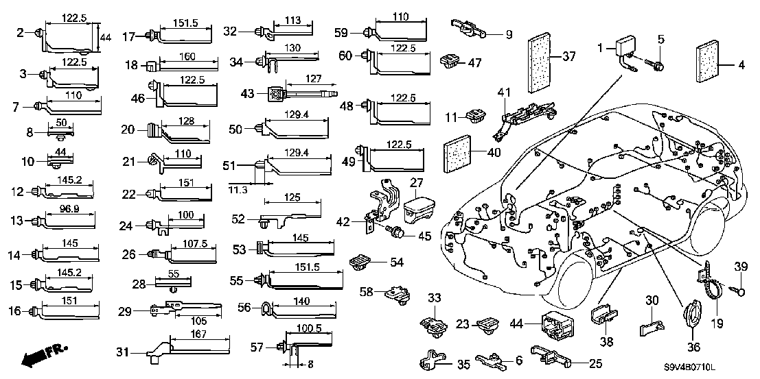 B 0710 HARNESS BAND