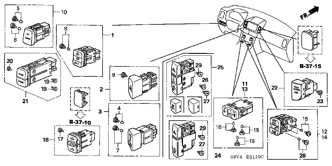 B 1110 SWITCH