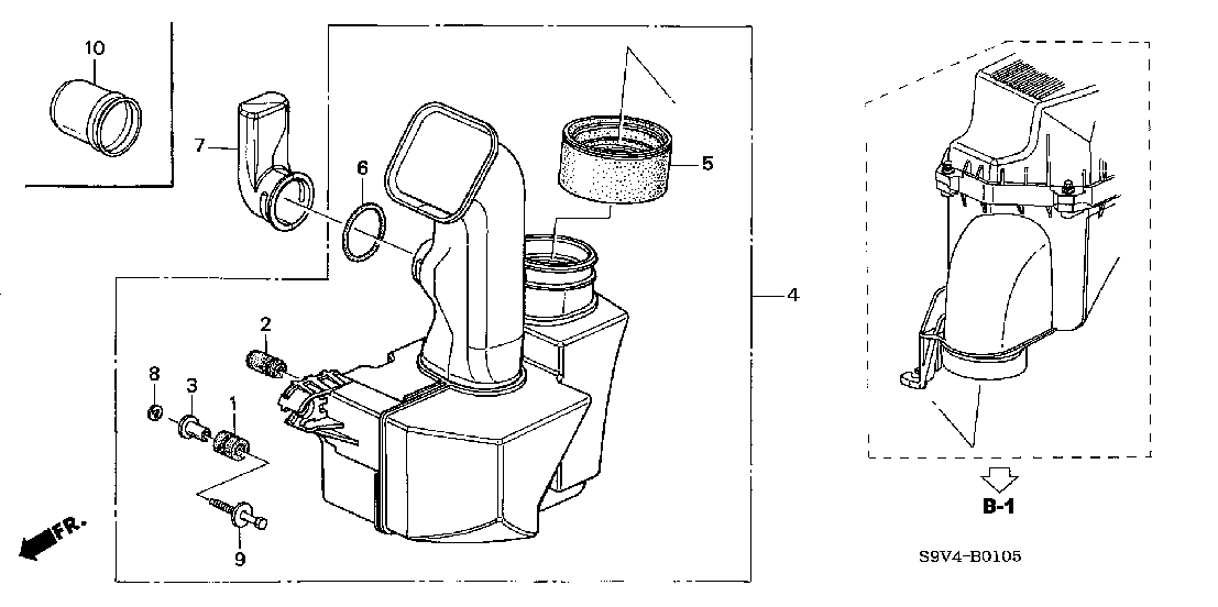 B 0105 RESONATOR CHAMBER