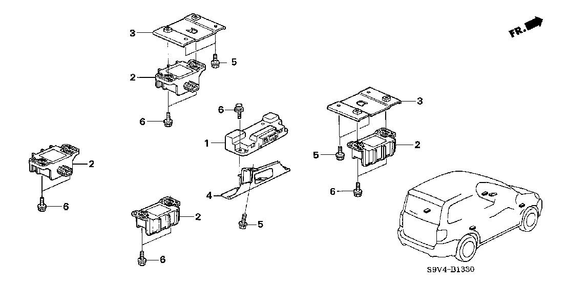 B 1330 TPMS UNIT