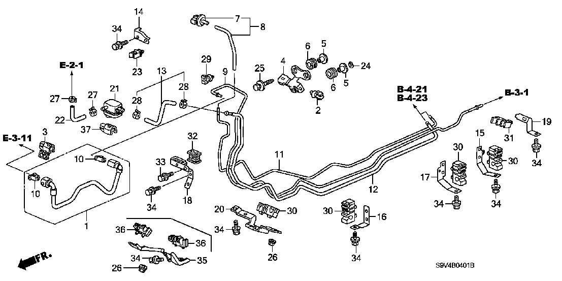 B 0401 FUEL PIPE (2)