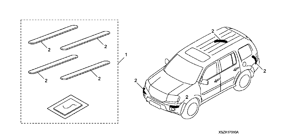 XEX22 BUMPER CORNER PROTECTOR