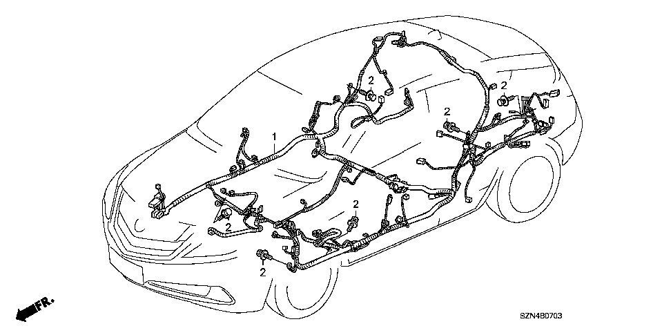 WIRE HARNESS (4)